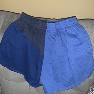 Blue sweatshorts- Size XS